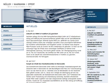 Tablet Screenshot of mne-insolvenzverwaltung.de